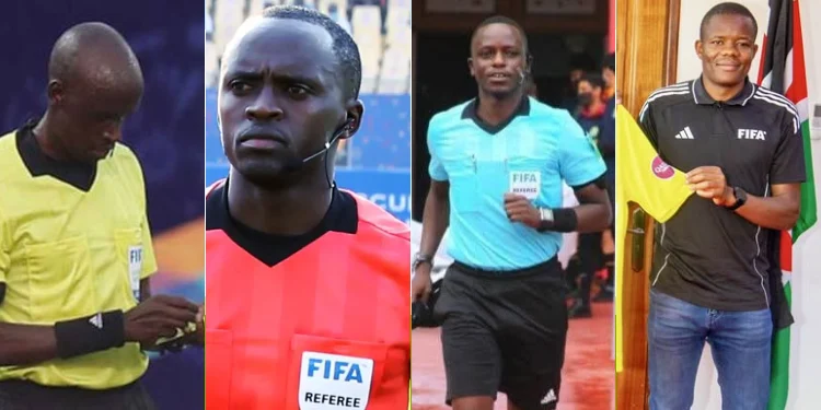 Four Kenyan Referees Appointed For Egypt AFCON Qualifier