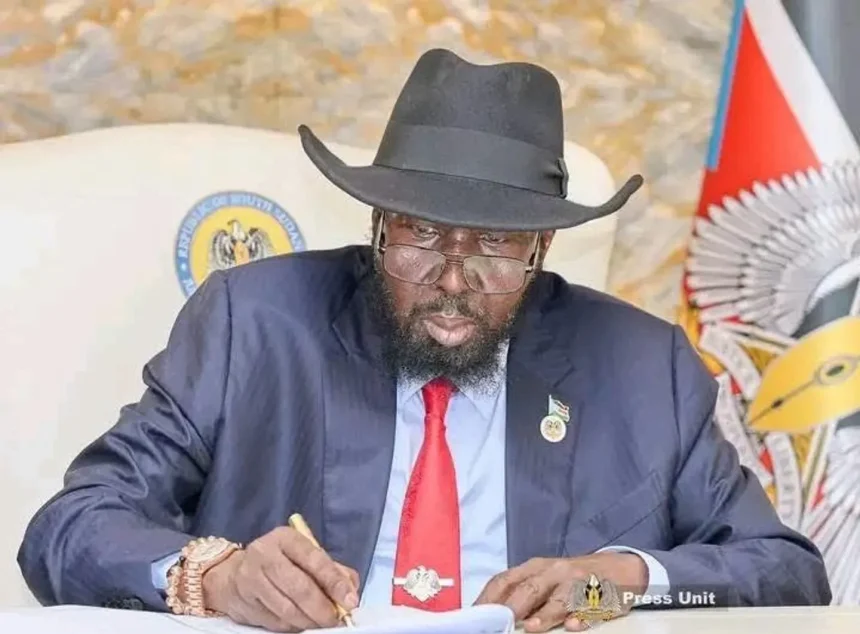 South Sudan's President Salva Kiir Dissolves Transitional Government