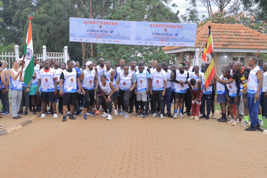 NFSU Uganda And UPDF Launch Africa’s First Cyber Security Awareness Run In Jinja