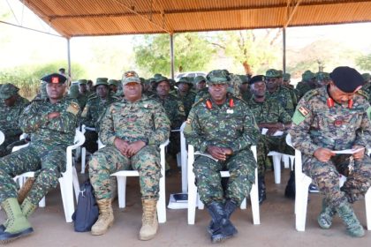 UPDF 3 Infantry Division Commander Michael Walaka Launches Week-Long Political Education And Commissars Course In Moroto