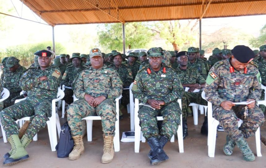 UPDF 3 Infantry Division Commander Michael Walaka Launches Week-Long Political Education And Commissars Course In Moroto