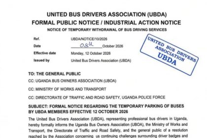 UBDA Resolves To Temporarily Withdraw Driving Services Over Driver Badge Concerns