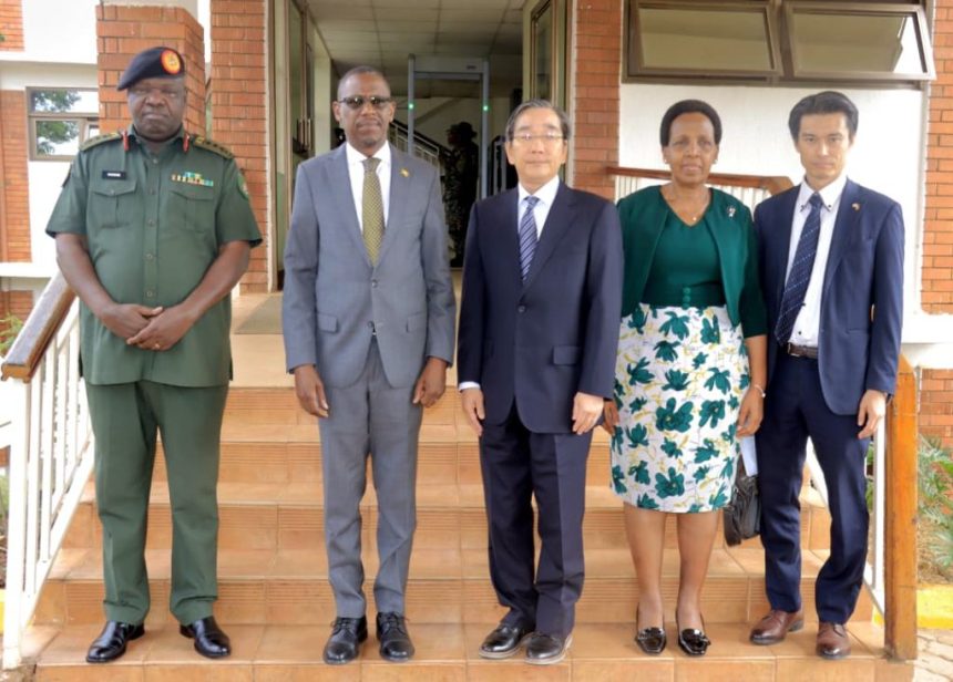 Uganda Eyes Japanese Military Attaché To Boost Defence Cooperation