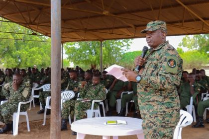 UPDF's 3 Infantry Division Troops Urged To Safeguard Uganda’s Peace And Sovereignty