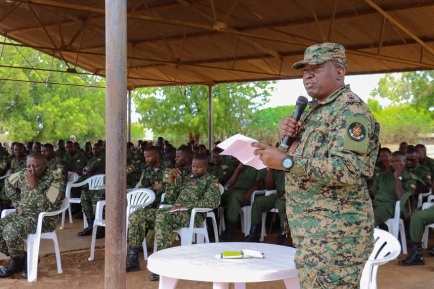 UPDF's 3 Infantry Division Troops Urged To Safeguard Uganda’s Peace And Sovereignty