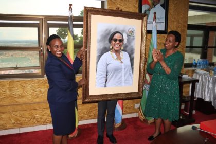 Defence Ministry Bids Farewell To Harriet Kyomugisha And Ibrahim Mukwaya As Successors Take Over