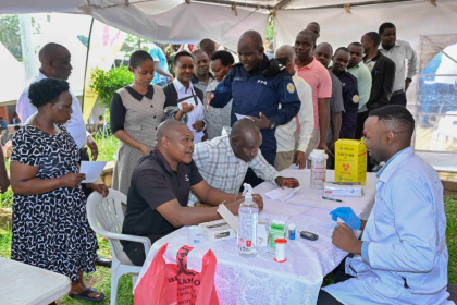 State House Medical Camp Draws Crowds In Push For Preventive Healthcare