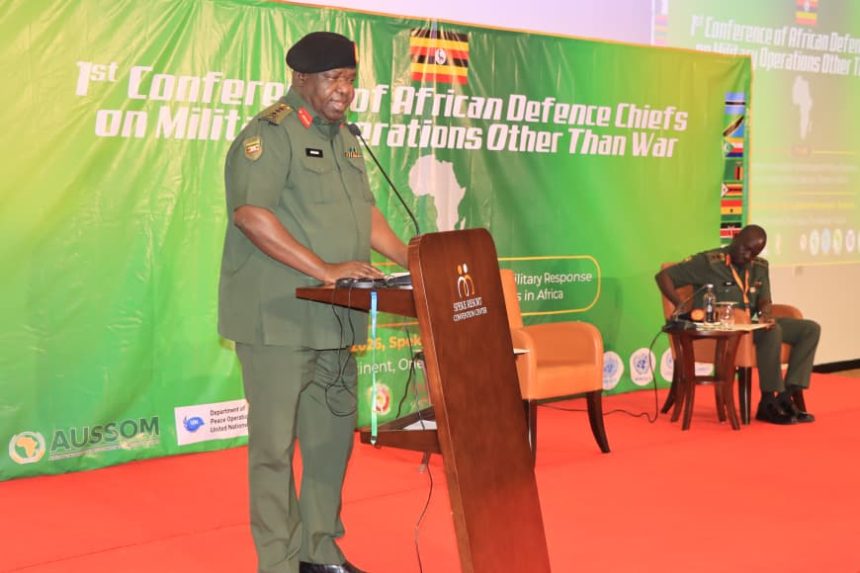 Deputy CDF Gen. Sam Okiding Calls For Intelligence-Led Approach To Operations Beyond Conventional Warfare