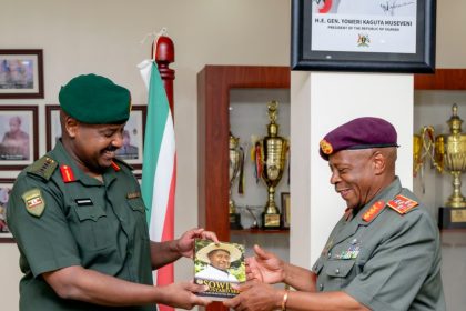 UPDF-SANDF Bond Deepens As Chiefs Strengthen Military Cooperation Amid Rising Non-Traditional Threats