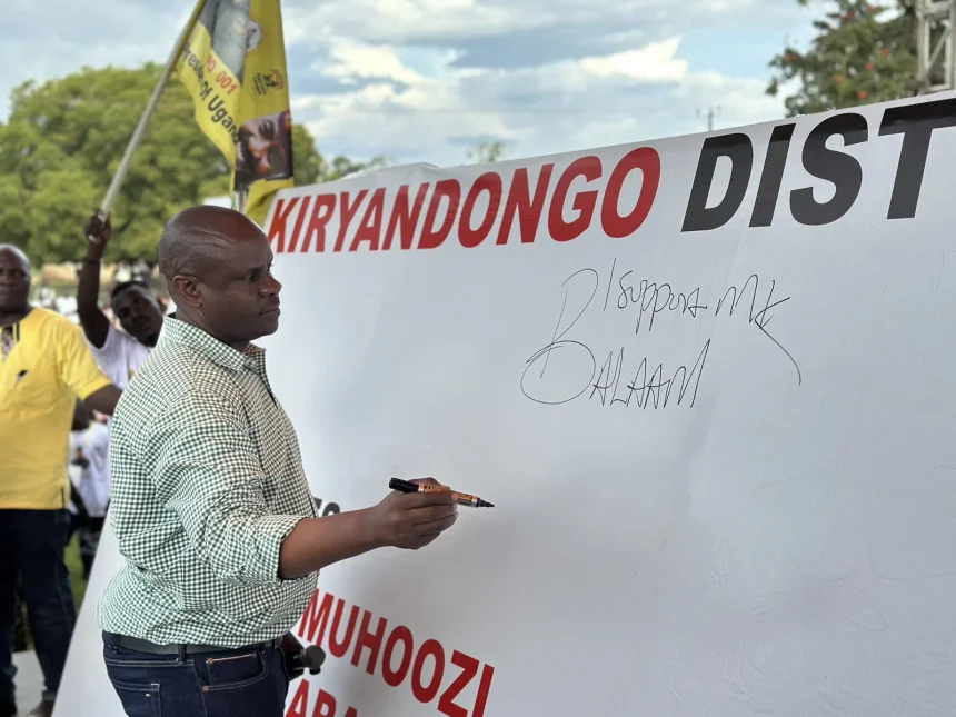 Hon. Balaam Barugahara Leads Kiryandongo Endorsement Drive As Bunyoro Mobilisation Gathers Pace