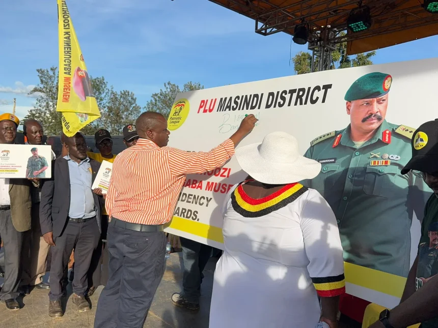 Hon. Balaam Barugahara Leads Masindi Endorsement Of Gen. Muhoozi Kainerugaba