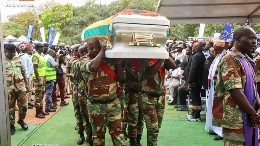 Zimbabwe Army Salutes Tycoon Wicknell Chivayo's Funeral